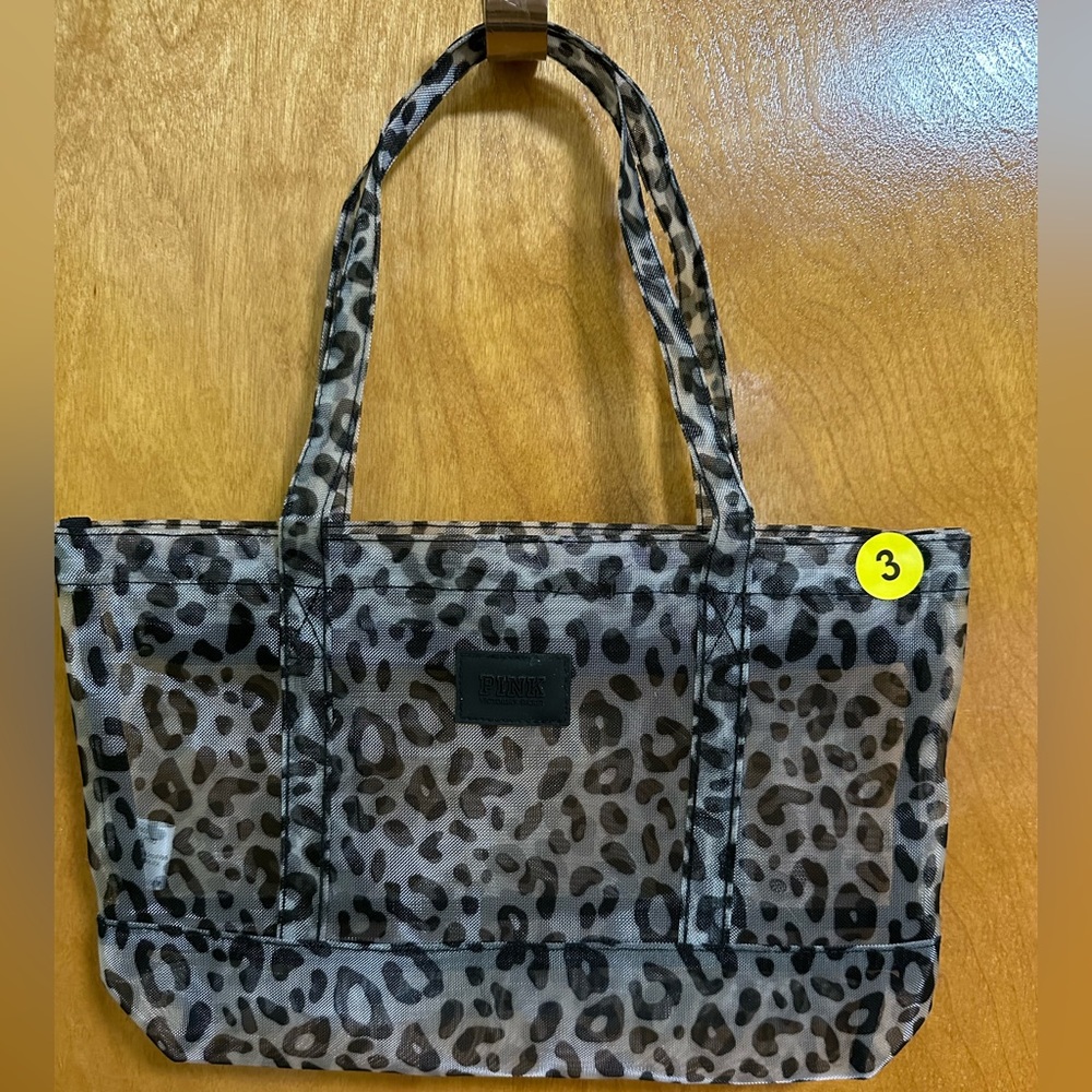 Mess Leopard hand bag by Pink